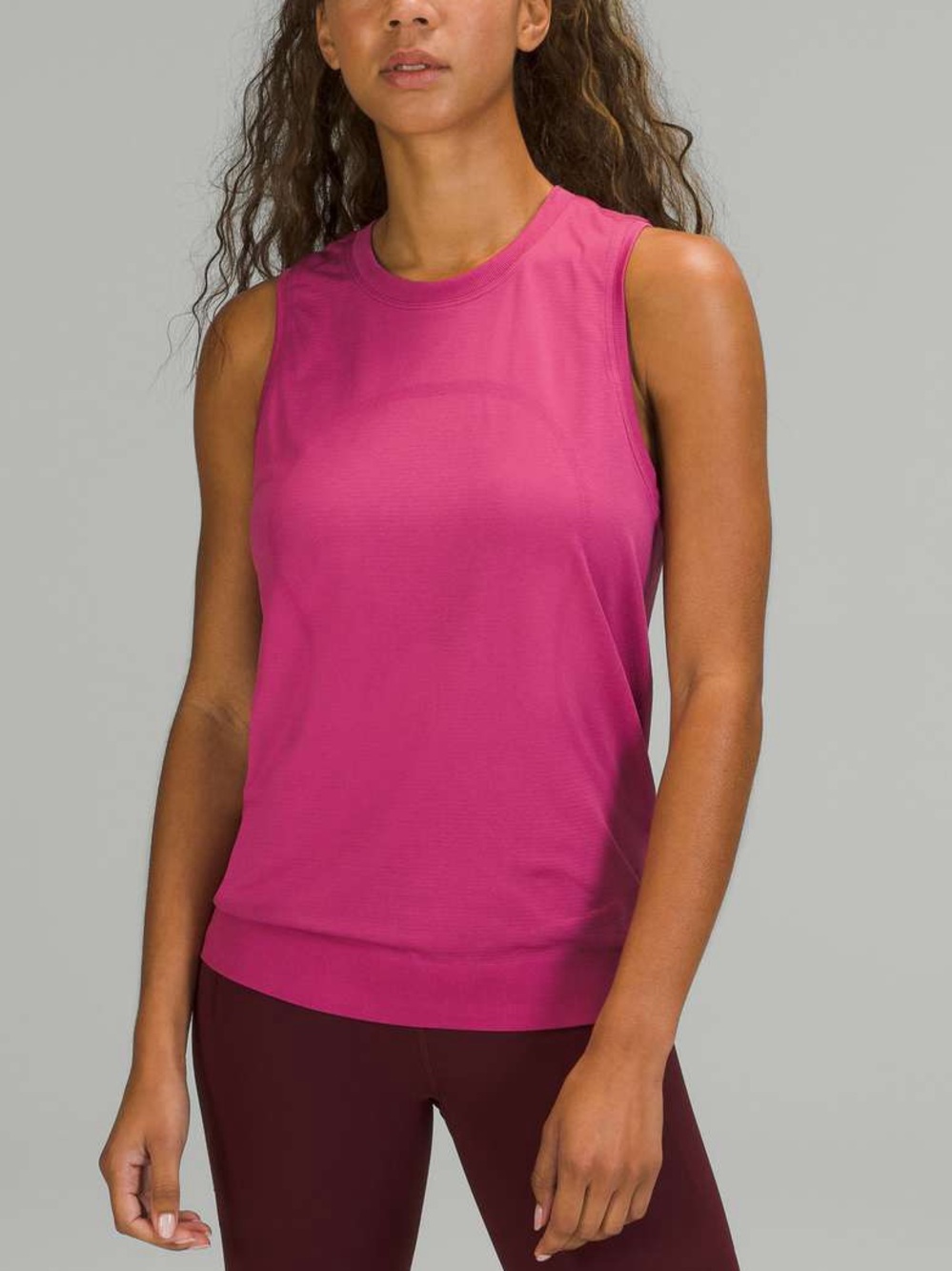 Lululemon Swiftly Breathe Muscle Tank Top
Pink Lychee / Pink Lychee Size 12